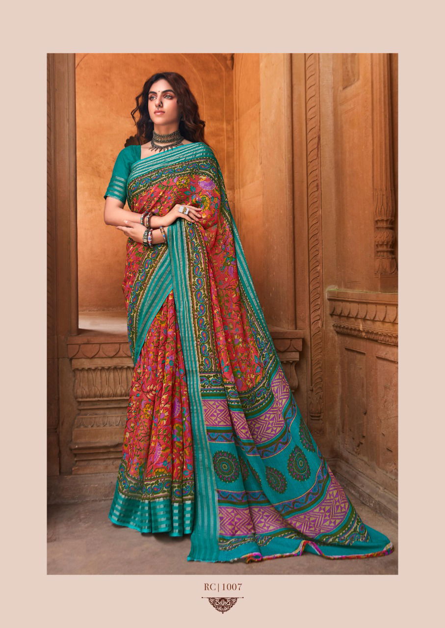 Ruchika S.R Dailywear Wholesale Printed Sarees Catalog